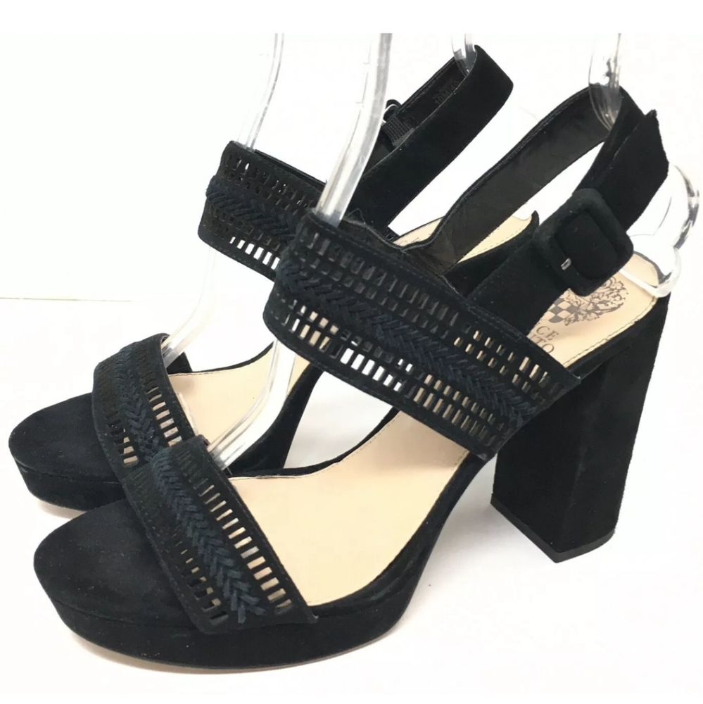 Vince Camuto Women's Sandals "Jazelle" Black 10 - Picture 4 of 8